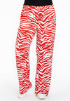 Trousers ZEBRA - red 