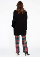 Pullover wide high neck - black  - #3