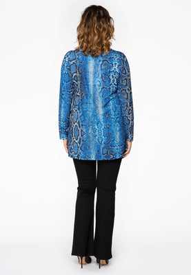 Tunic flare SNAKE - blue - #3