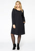 Dress buttoned pleat COCO - black - #2