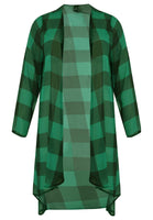 Cardigan-blouse CARREAU - green  - #4