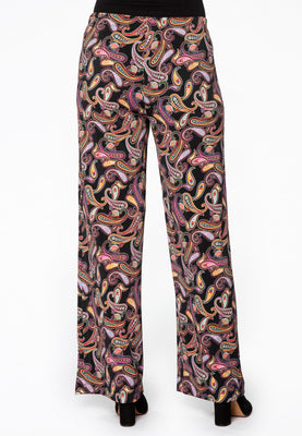 Trousers PAISLEY - black  - #3