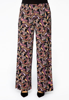 Trousers PAISLEY - black  - #1