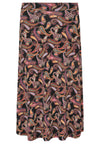 Skirt long PAISLEY - black - #4