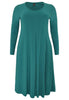 Dress pleated DOLCE - green - #4