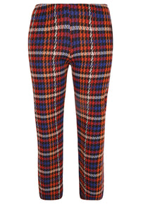 Trousers CHECK - red - #3