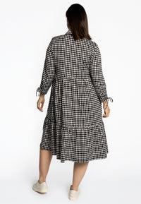 Dress pied de poule dolce - black - #3
