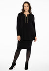 Tunic flare strass trim DOLCE - black - #2