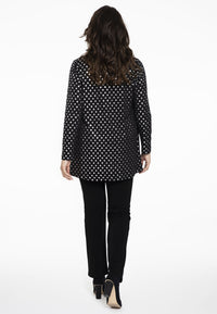 Tunic flare SPOTS - black - #3