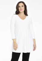 Tunic wide bottom OBLIE - white - #1