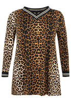 Sweatshirt LEOPARD - brown - #4