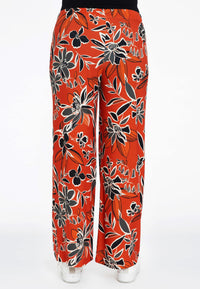 Trousers MIX PRINT - red - #3