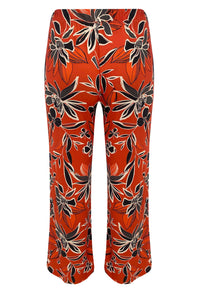 Trousers MIX PRINT - red - #5