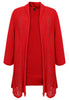  Cardigan long AJOUR - red  - #4