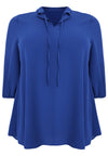 Blouse string BUBBLE - indigo