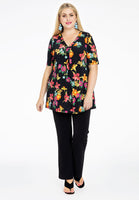 Tunic flare pleated BLOOMY - black - #2