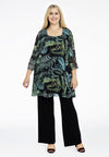 Tunic wide bottom TROPICOOL - black - #2