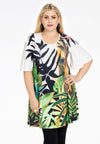 Tunic wide bottom SAFARI - ecru