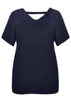 Shirt cold shoulder DOLCE - blue - #4