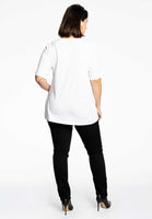 T-Shirt relax 'female figure' - white  - #3