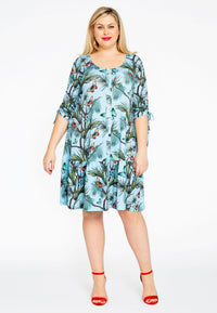 Dress frill PAPILLON - blue - #2