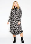 Blouse-dress with frill WILLOW - black - #2