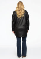 Jacket faux suede - black  - #3