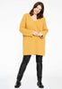 Pullover with rib - yellow - #2