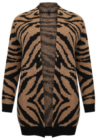 Cardigan TIGER - brown - #4