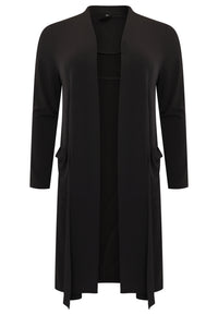 Cardigan with scarf DOLCE - black - #4