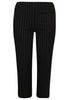 Trousers wide PINSTRIPE - black - #3