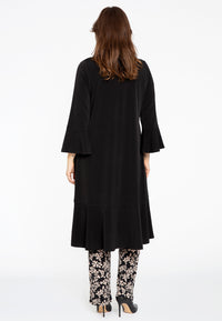 Cardigan with frill DOLCE - black - #3