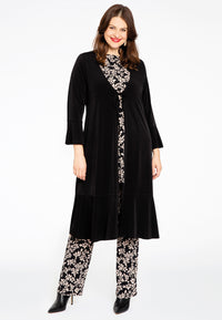 Cardigan with frill DOLCE - black - #2