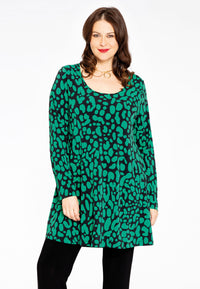 Tunic wide bottom BELLA - black - #1