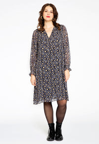 Dress Aline smock CHEETAH - grey - #2