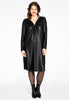 Dress pleated SHINE - black  - #2