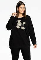 Sweater strass POODLE - black  - #1