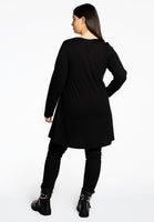 Tunic wide bottom POODLE - black  - #3