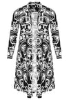 Cardigan pleated BAUHAUS - black - #4