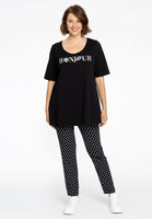 Tunic flare BONJOUR organic cotton - black - #2