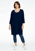 Tunic wide straight DOLCE - blue - #2