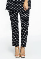 Pencil trousers POLKADOT - black  - #1