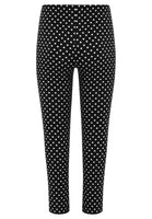 Pencil trousers POLKADOT - black  - #5