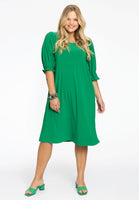 Dress puff sleeve DOLCE - green - #2