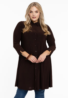 Dress-blouse DOLCE - brown - #1