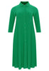 Dress-blouse long DOLCE - green  - #4