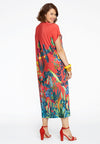 Dress wide GISELLE - red - #3