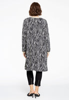 Cardigan lurex rib ZEBRA - black - #3