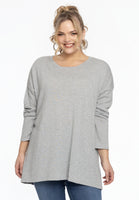 Pull square cashmere - light grey - #1