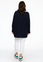 Pull square cashmere - blue - #3